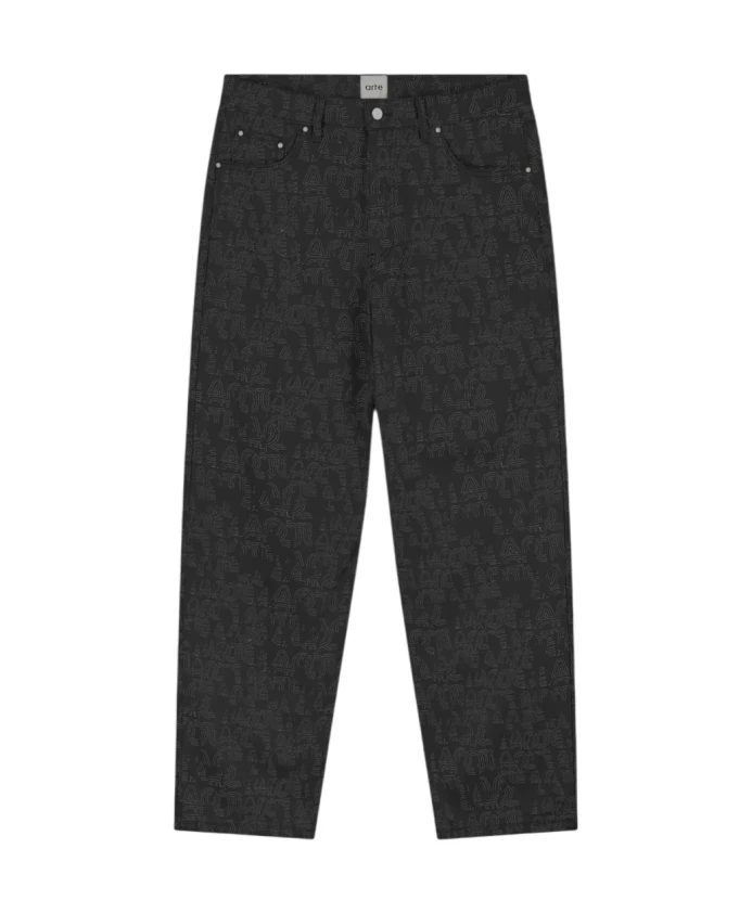 Джинсы зауженного кроя с принтом Arte Antwerp, черный
Джинсы зауженного кроя с принтом Arte Antwerp, черный