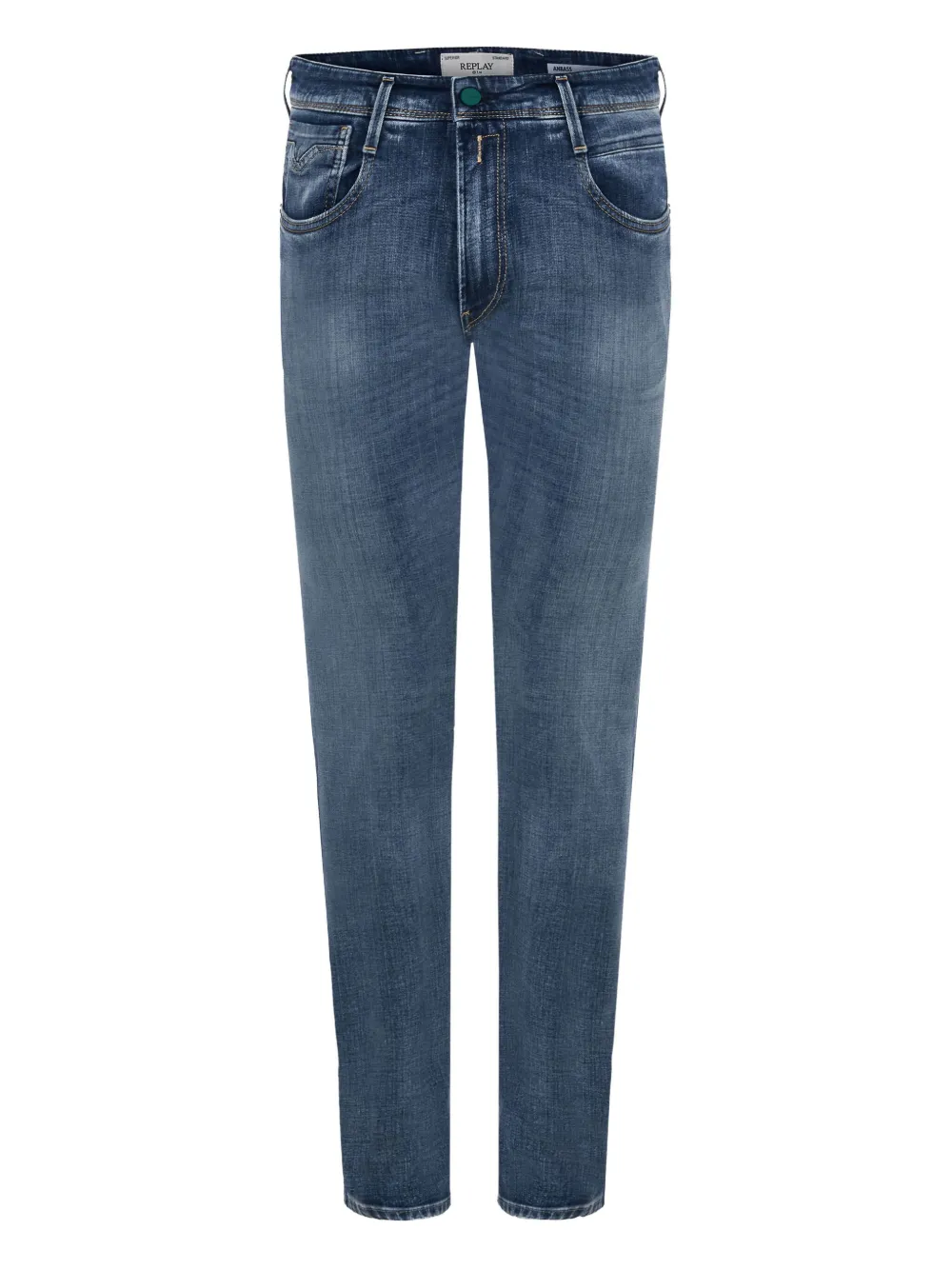 Джинсы с потертостями Replay, синий
Джинсы с потертостями Replay, синий