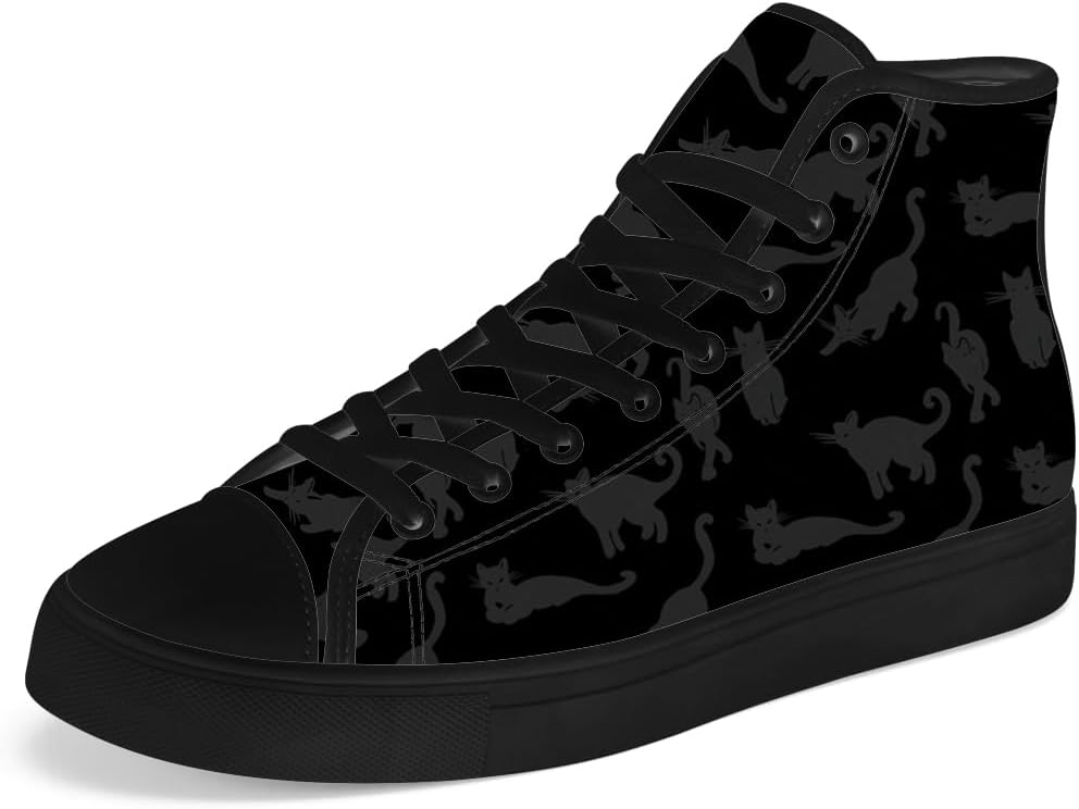 Мужские и женские высокие кеды с кошкой на тканевой основе, высокие кроссовки на шнуровке, повседневная обувь Chebing, черный
Мужские и женские высокие кеды с кошкой на тканевой основе, высокие кроссовки на шнуровке, повседневная обувь Chebing, черный