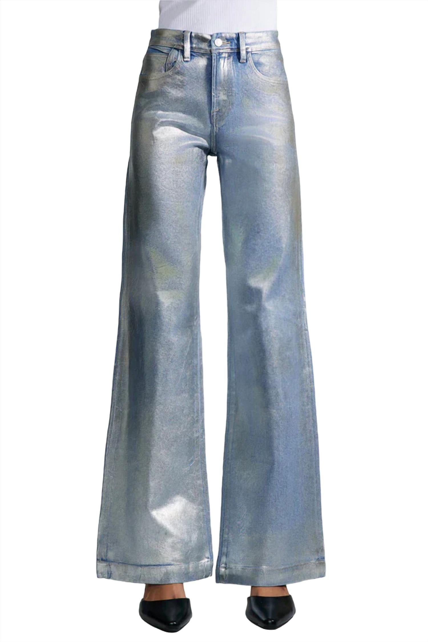 Джинсы Luciana Premier High Rise Wide Flare средней потертости KanCan, цвет medium wash
Джинсы Luciana Premier High Rise Wide Flare средней потертости KanCan, цвет medium wash