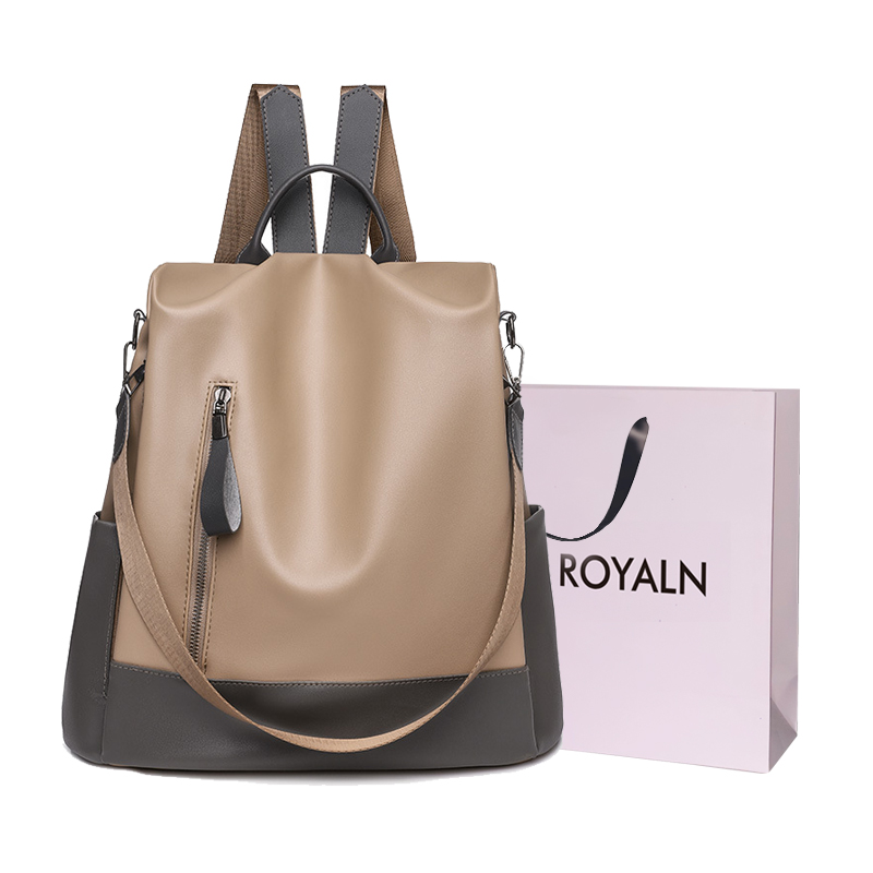 LOUIS ROYALN Кожаный рюкзак женский бежевый белый черный, Khaki+Custom Shopping Bag
LOUIS ROYALN Кожаный рюкзак женский бежевый белый черный, Khaki+Custom Shopping Bag