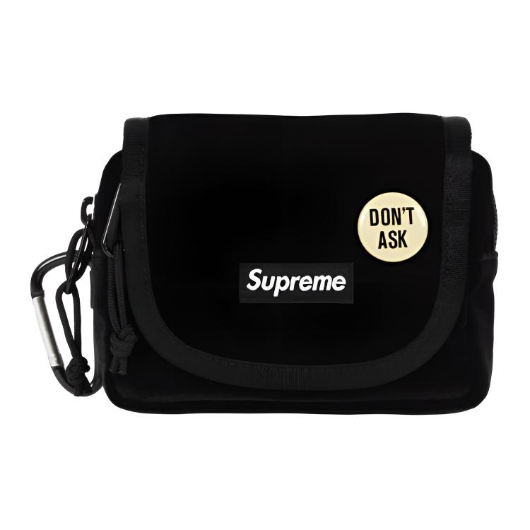 Нейлоновый мини кошелёк унисекс чёрный Supreme, черный
Нейлоновый мини кошелёк унисекс чёрный Supreme, черный
