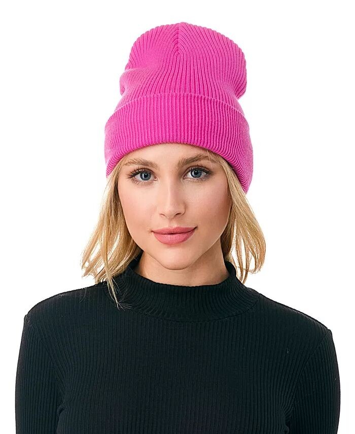 Женская ультрамягкая шапка-бини с манжетами в рубчик Marcus Adler, розовый
Женская ультрамягкая шапка-бини с манжетами в рубчик Marcus Adler, розовый