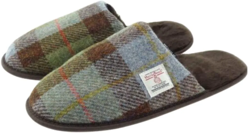 Тапочки Glen Appin Harris Tweed в тартане MacLeod. Подарок для мужчин
Тапочки Glen Appin Harris Tweed в тартане MacLeod. Подарок для мужчин