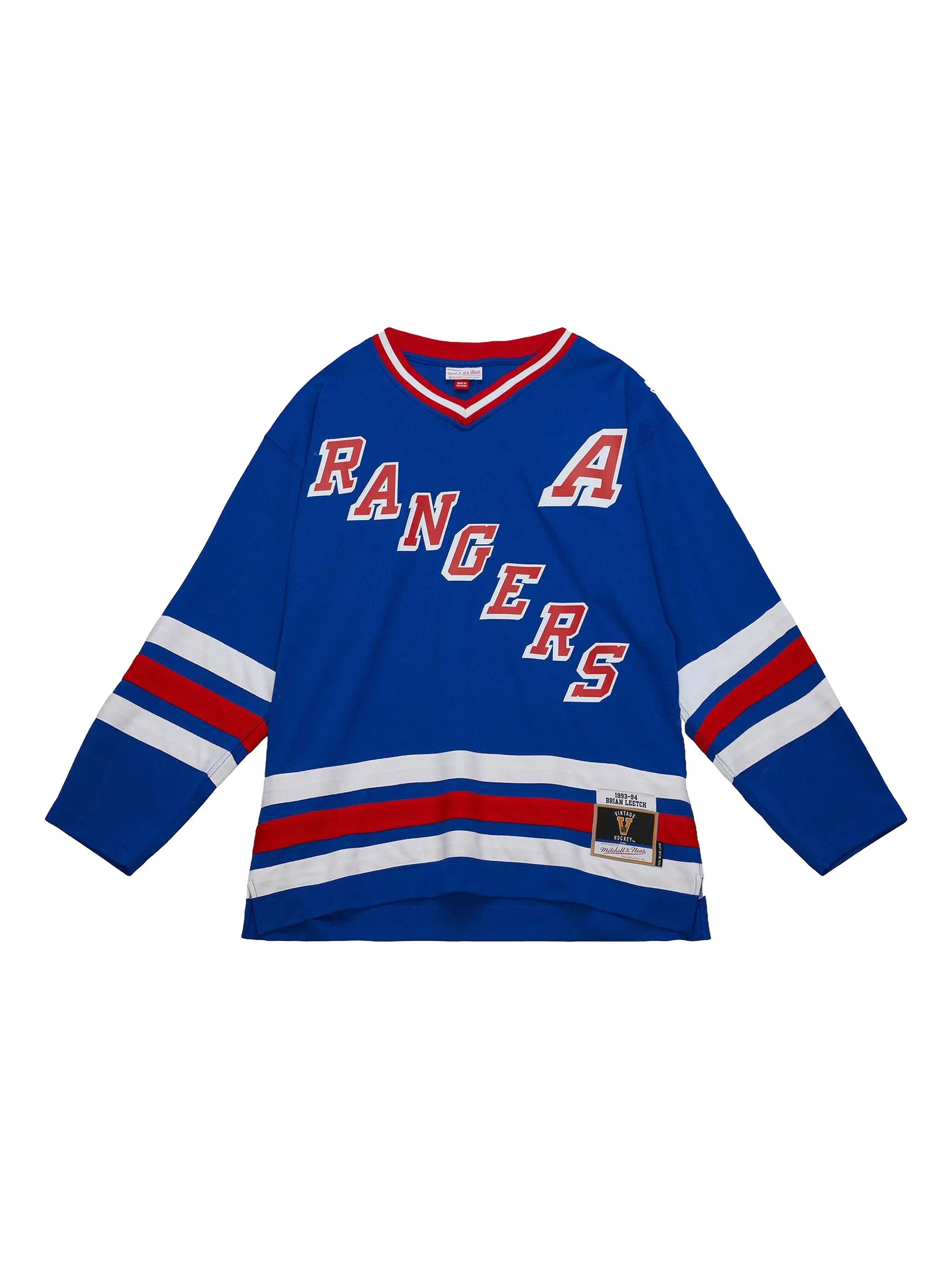 Футболка Brian Leetch 1993 из коллаборации с New York Rangers Mitchell & Ness, синий
Футболка Brian Leetch 1993 из коллаборации с New York Rangers Mitchell & Ness, синий