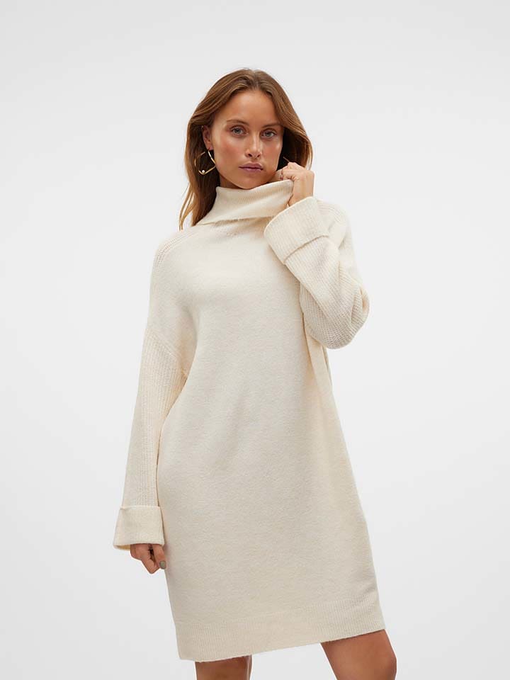 Платье до колена Vero Moda Strickkleid, кремовый
Платье до колена Vero Moda Strickkleid, кремовый