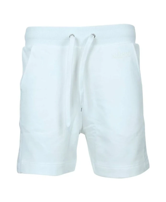 Шорты с логотипом синего цвета Moschino, белый
Шорты с логотипом синего цвета Moschino, белый