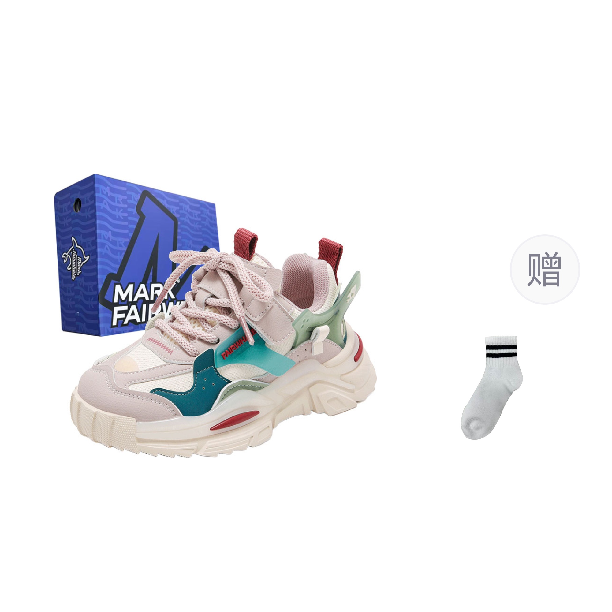 Детские кроссовки для бега FAIRWHALE, розовый
Детские кроссовки для бега FAIRWHALE, розовый