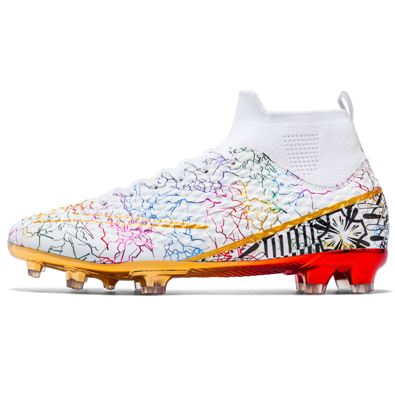 Футбольные бутсы унисекс с высоким верхом многоцветные Double Star 88, цвет Spikes white
Футбольные бутсы унисекс с высоким верхом многоцветные Double Star 88, цвет Spikes white