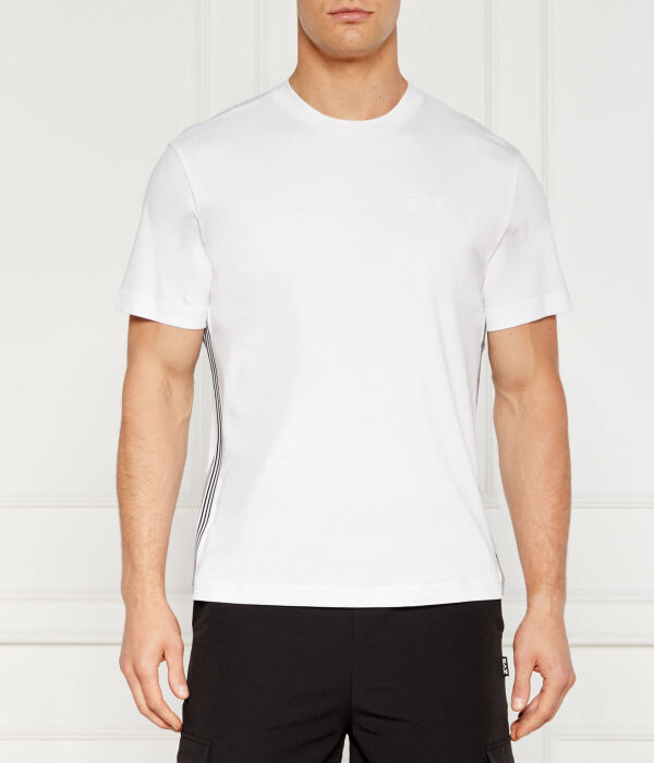 Футболка мужская Ea7 базовая, белый 
Футболка мужская Ea7 базовая, белый