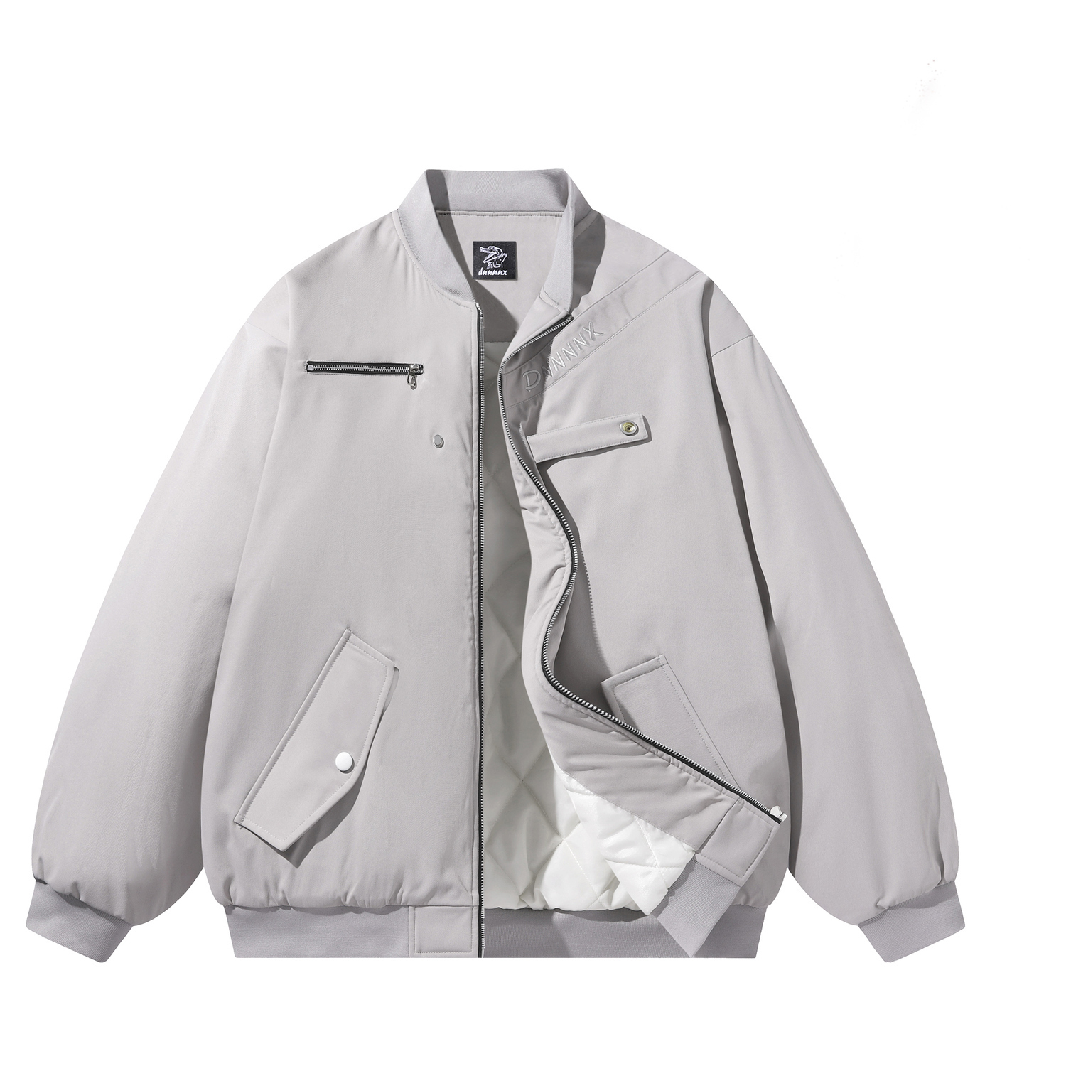 Dnnnnx Пуховик Dnnnn унисекс, Light Gray (Fleece-Lined and Thickened)
Dnnnnx Пуховик Dnnnn унисекс, Light Gray (Fleece-Lined and Thickened)