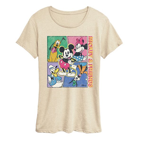 Женская футболка Mickey Mouse & Friends с ретро-принтом Disney, Beige
Женская футболка Mickey Mouse & Friends с ретро-принтом Disney, Beige