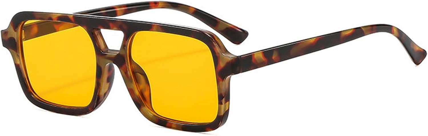 Willochra Классические солнцезащитные очки-пилот в стиле 70-х, квадратные, женские, винтажные, с двойной перемычкой, дизайнерские, модные, черные, прямоугольные, с защитой от УФ-излучения UV400, C7
Willochra Классические солнцезащитные очки-пилот в стиле 70-х, квадратные, женские, винтажные, с двойной перемычкой, дизайнерские, модные, черные, прямоугольные, с защитой от УФ-излучения UV400, C7