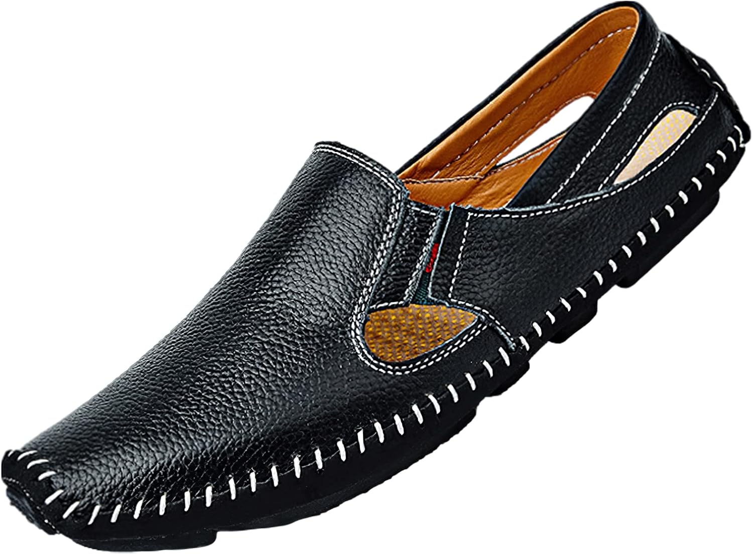 Мужские кожаные мокасины rismart для вождения, комфортные слипоны для ходьбы, черный
Мужские кожаные мокасины rismart для вождения, комфортные слипоны для ходьбы, черный