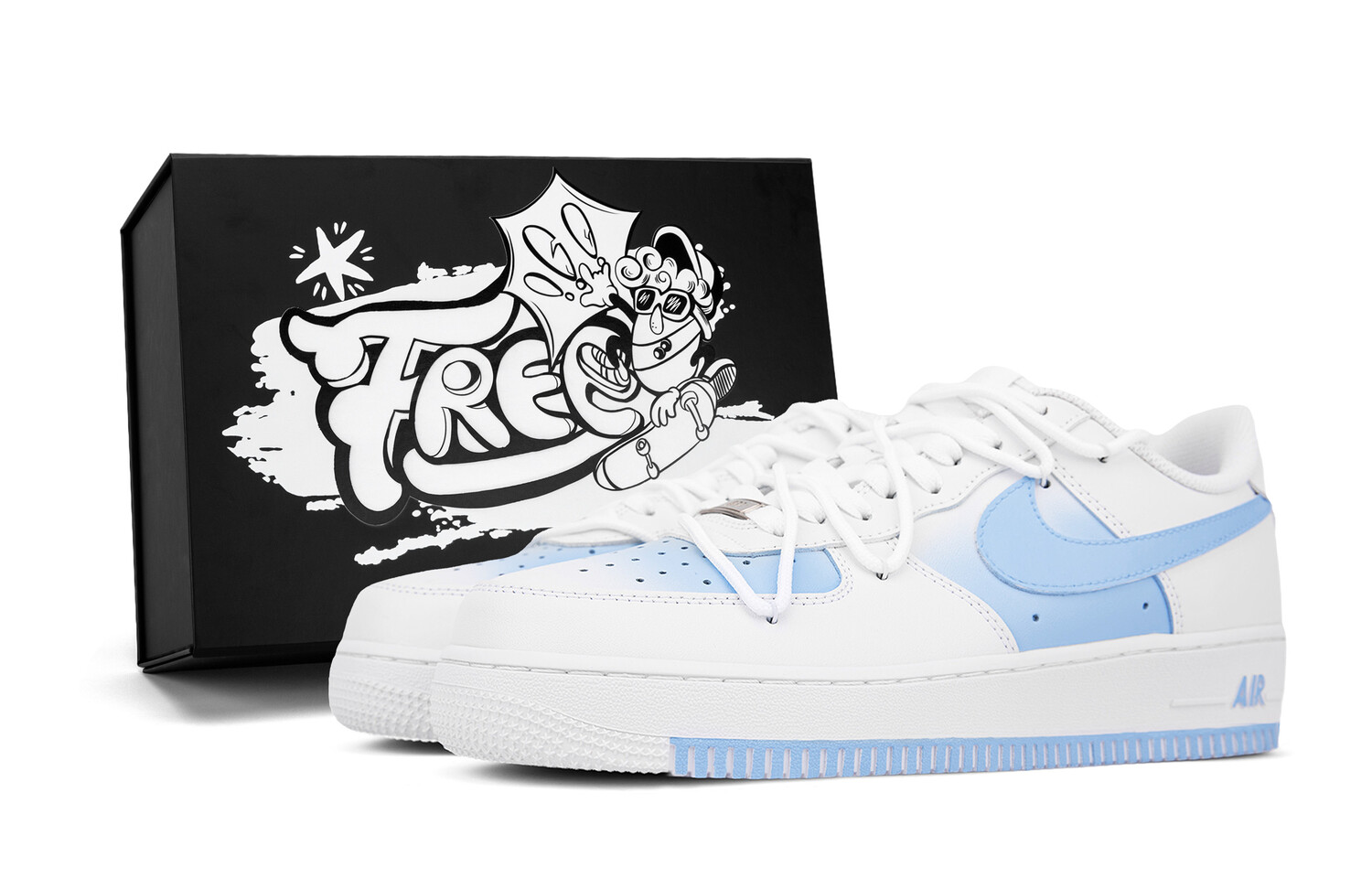Кроссовки Nike Air Force 1 Skateboarding Shoes Men Low-top, цвет Haze Blue - Gift Box
Кроссовки Nike Air Force 1 Skateboarding Shoes Men Low-top, цвет Haze Blue - Gift Box