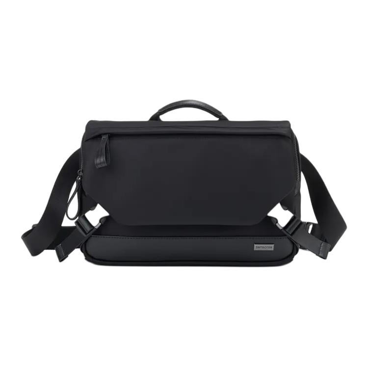 Samsonite Сумка через плечо из ткани с кожаными вставками
Samsonite Сумка через плечо из ткани с кожаными вставками