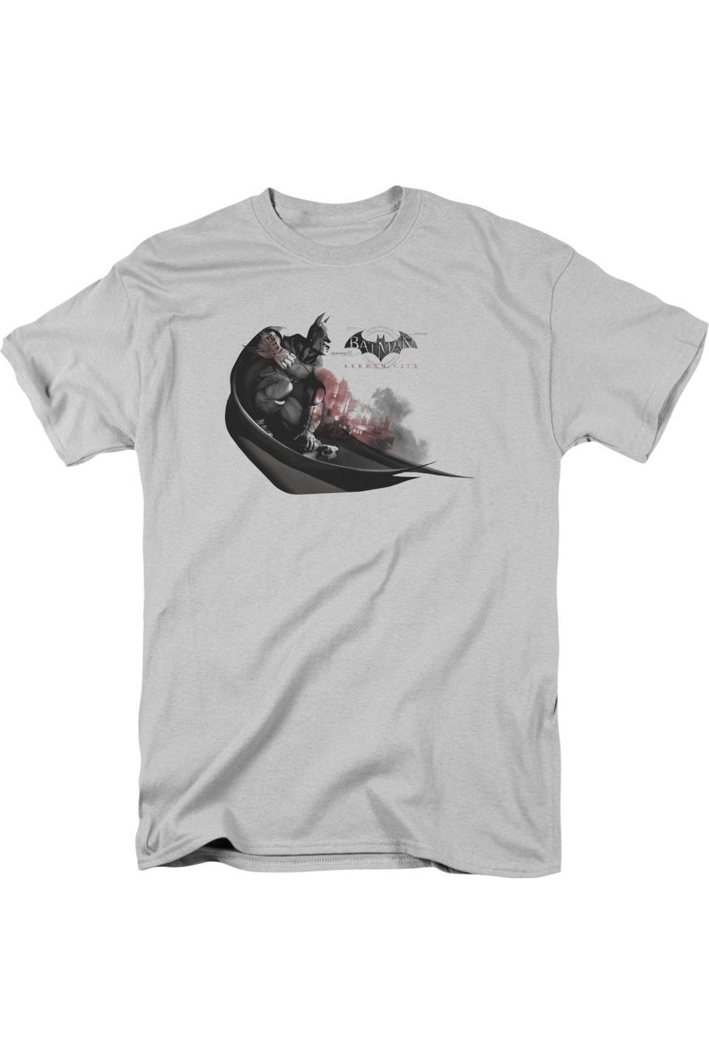 Футболка для взрослых с коротким рукавом Batman Arkham City Ready To Pounce Gildan, серебряный
Футболка для взрослых с коротким рукавом Batman Arkham City Ready To Pounce Gildan, серебряный