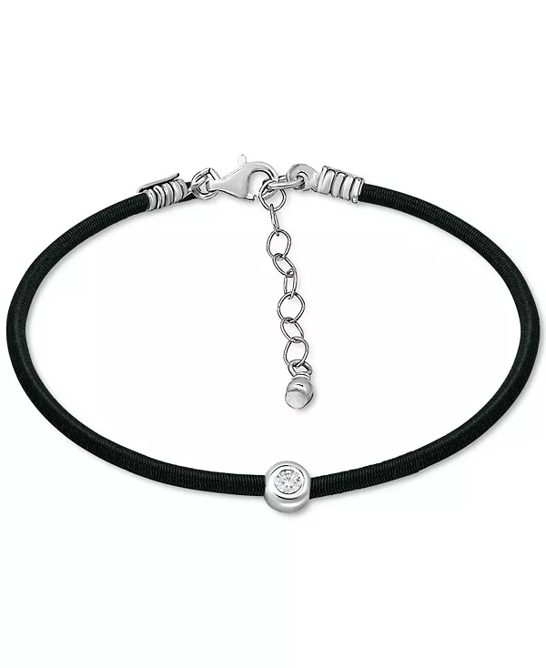 Браслет на лодыжку с оправой из кубического циркония из стерлингового серебра, созданный для Macy's Giani Bernini, black
Браслет на лодыжку с оправой из кубического циркония из стерлингового серебра, созданный для Macy's Giani Bernini, black