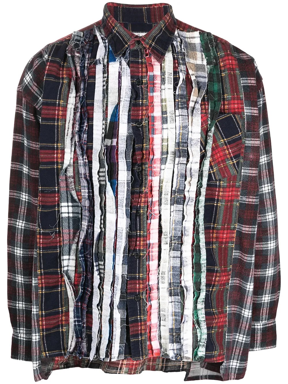 Рубашка в клетку Needles, красный 
Рубашка в клетку Needles, красный