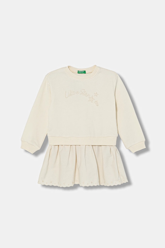 Детское платье United Colors Of Benetton, бежевый
Детское платье United Colors Of Benetton, бежевый