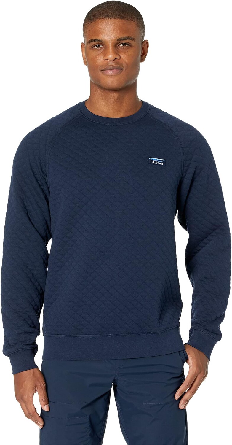 Толстовка Quilted Crew Neck Regular L.L.Bean, цвет Classic Navy
Толстовка Quilted Crew Neck Regular L.L.Bean, цвет Classic Navy