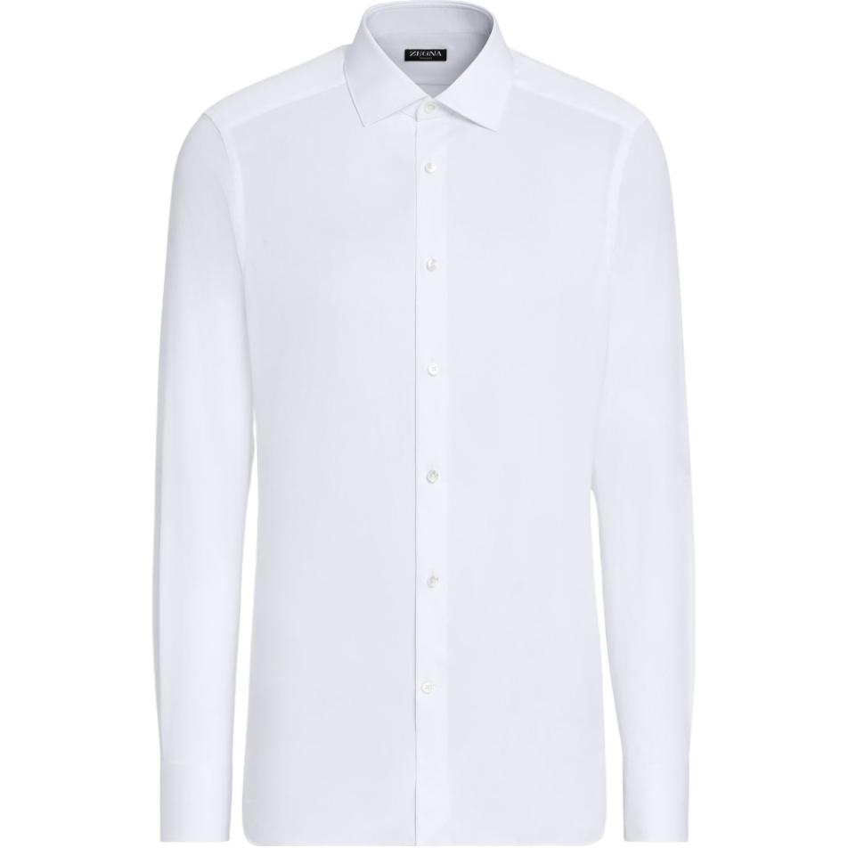 Zegna рубашка с длинным рукавом в полоску Ermenegildo Zegna, белый
Zegna рубашка с длинным рукавом в полоску Ermenegildo Zegna, белый