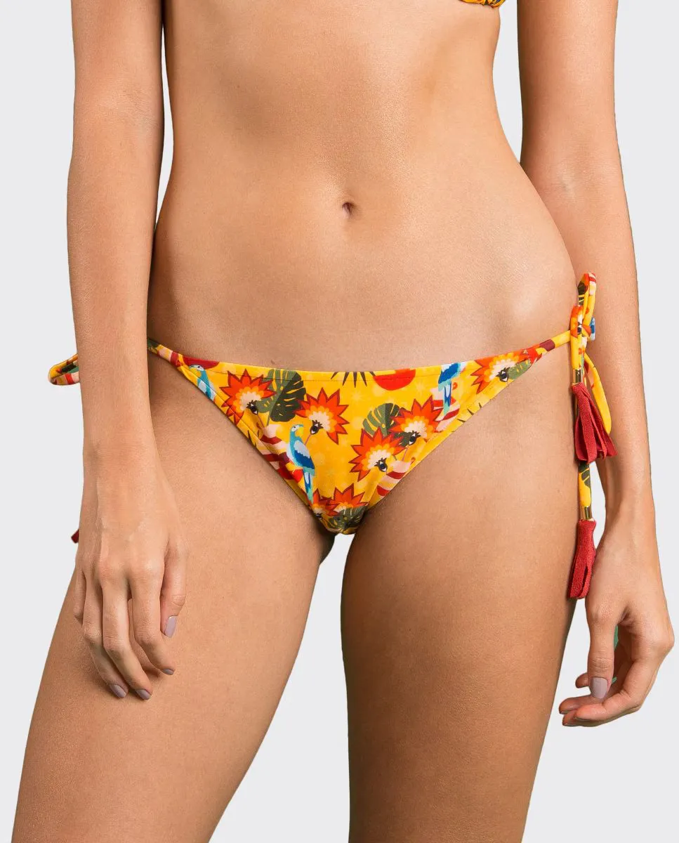 Плавки бикини с принтом и бантом Río de Sol, желтый
Плавки бикини с принтом и бантом Río de Sol, желтый