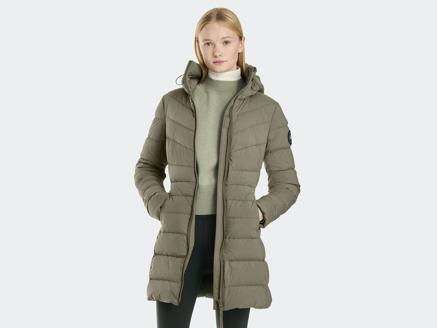 Пальто Canada Goose Clair Black Label, Smokey Sage
Пальто Canada Goose Clair Black Label, Smokey Sage
