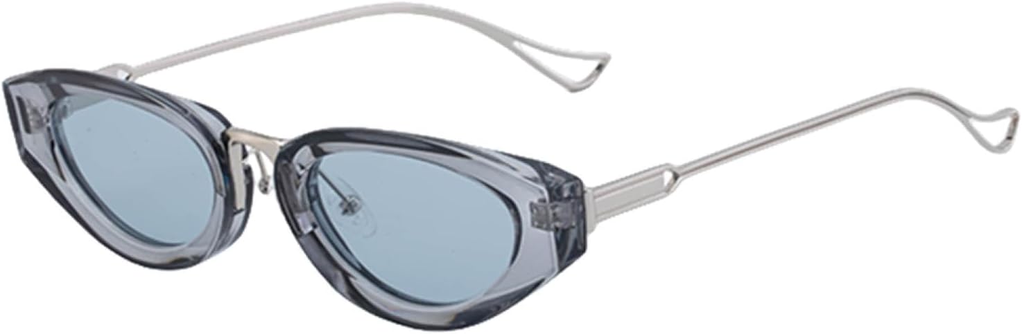 Сексуальные панк-солнцезащитные очки «кошачий глаз» для женщин, роскошные винтажные, в маленькой оправе, овальной формы, для использования на открытом воздухе, защита от УФ-излучения UV400 TVTBBVV, C6transparentgray
Сексуальные панк-солнцезащитные очки «кошачий глаз» для женщин, роскошные винтажные, в маленькой оправе, овальной формы, для использования на открытом воздухе, защита от УФ-излучения UV400 TVTBBVV, C6transparentgray