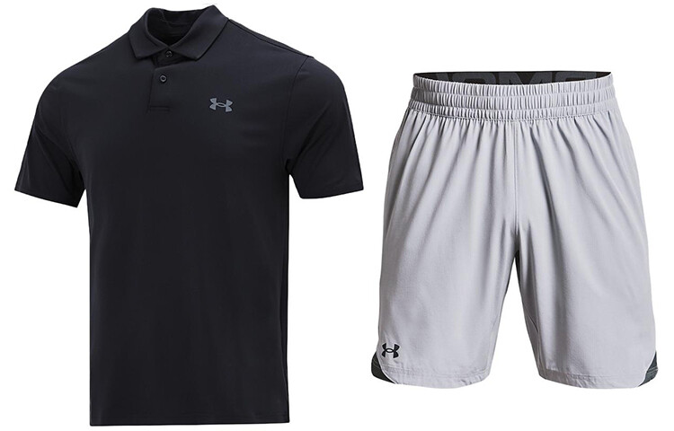 Мужская повседневная спортивная одежда Under Armour, цвет Black+Gray
Мужская повседневная спортивная одежда Under Armour, цвет Black+Gray