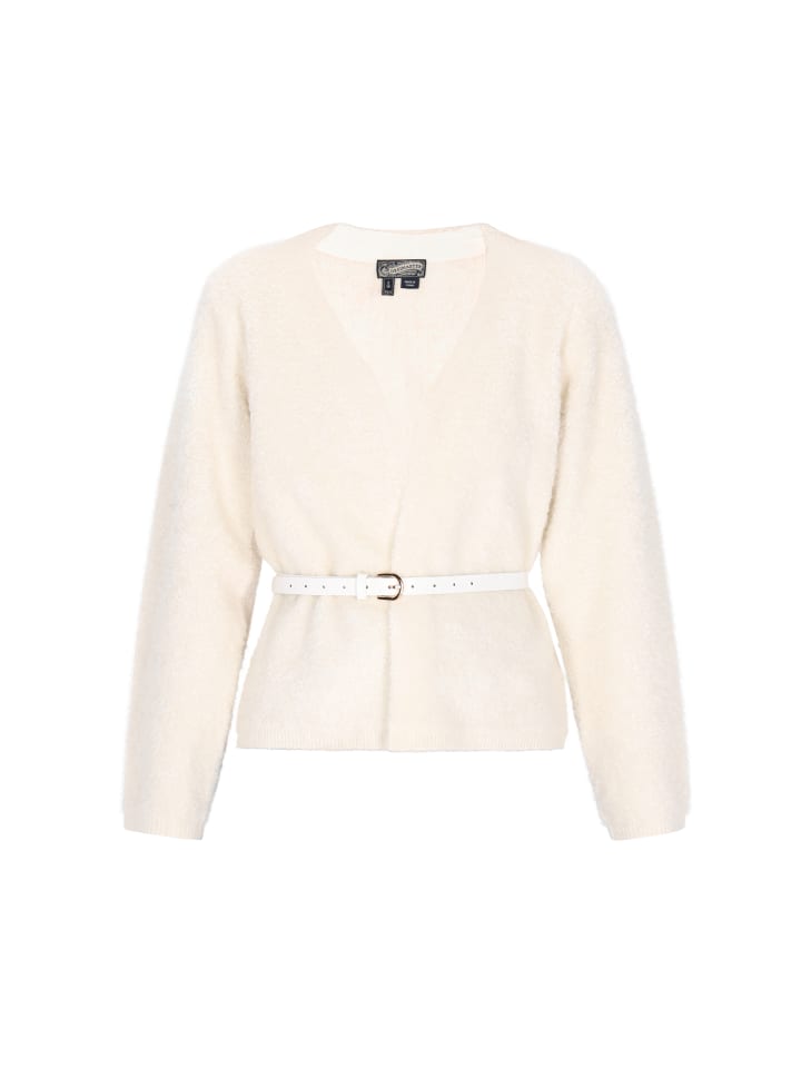 Женский кардиган цвета слоновая кость DreiMaster Vintage
Женский кардиган цвета слоновая кость DreiMaster Vintage