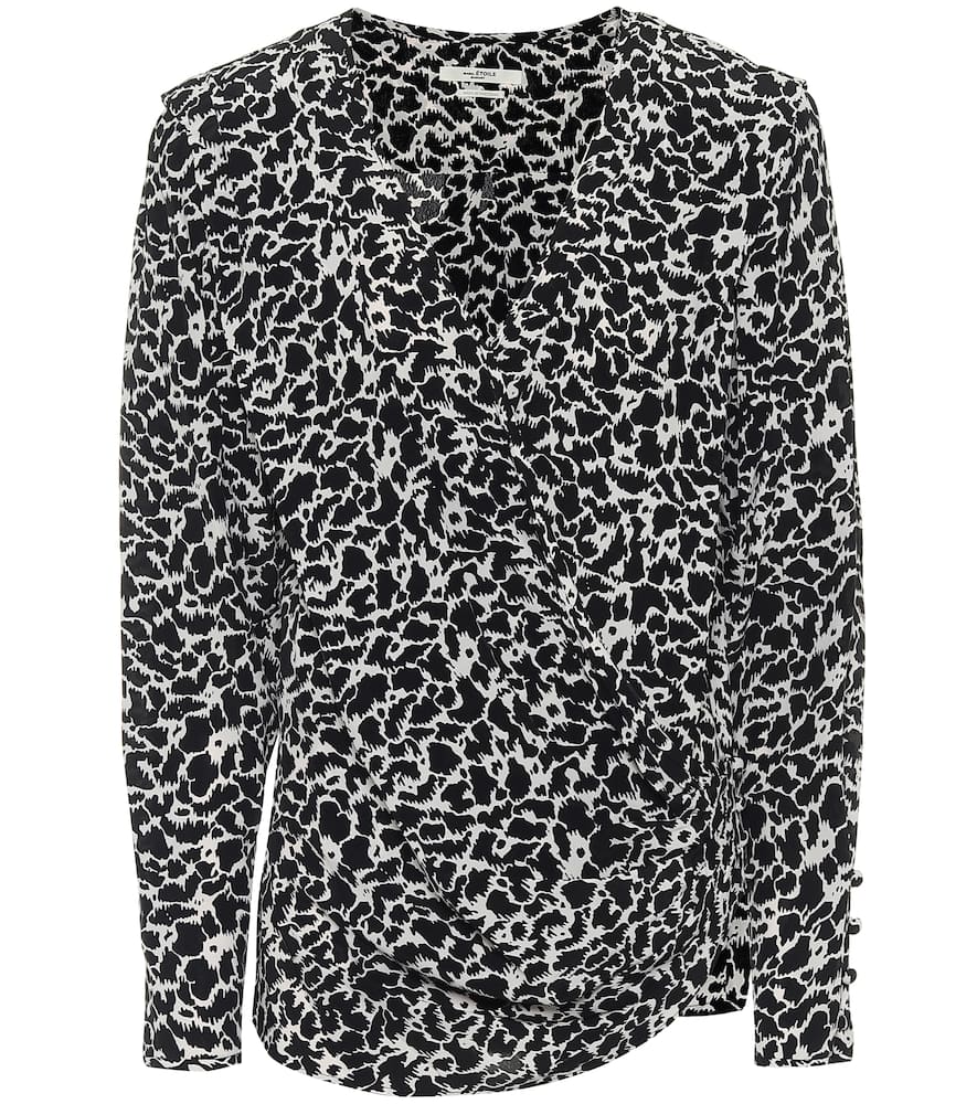 Цветочная блузка с запахом Marant Etoile
Цветочная блузка с запахом Marant Etoile