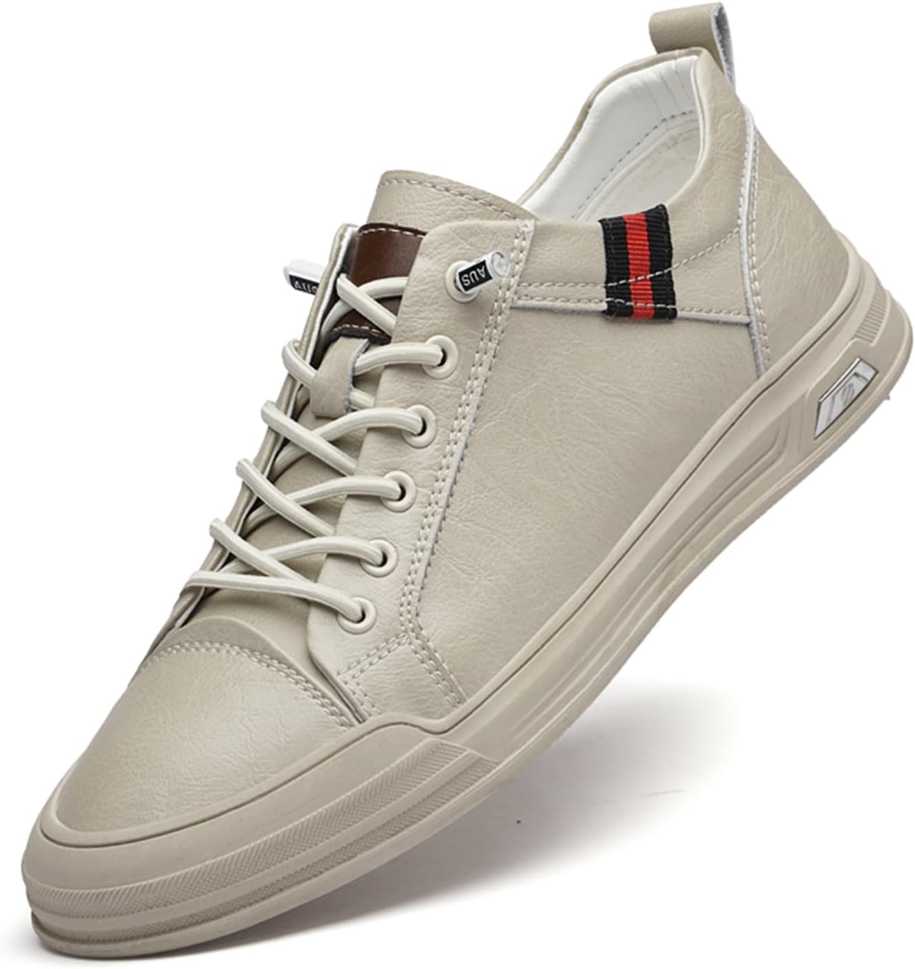 Мужские повседневные обувь, модные кожаные низкие кеды, дышащие удобные прогулочные туфли для мужчин Abborora, хаки
Мужские повседневные обувь, модные кожаные низкие кеды, дышащие удобные прогулочные туфли для мужчин Abborora, хаки