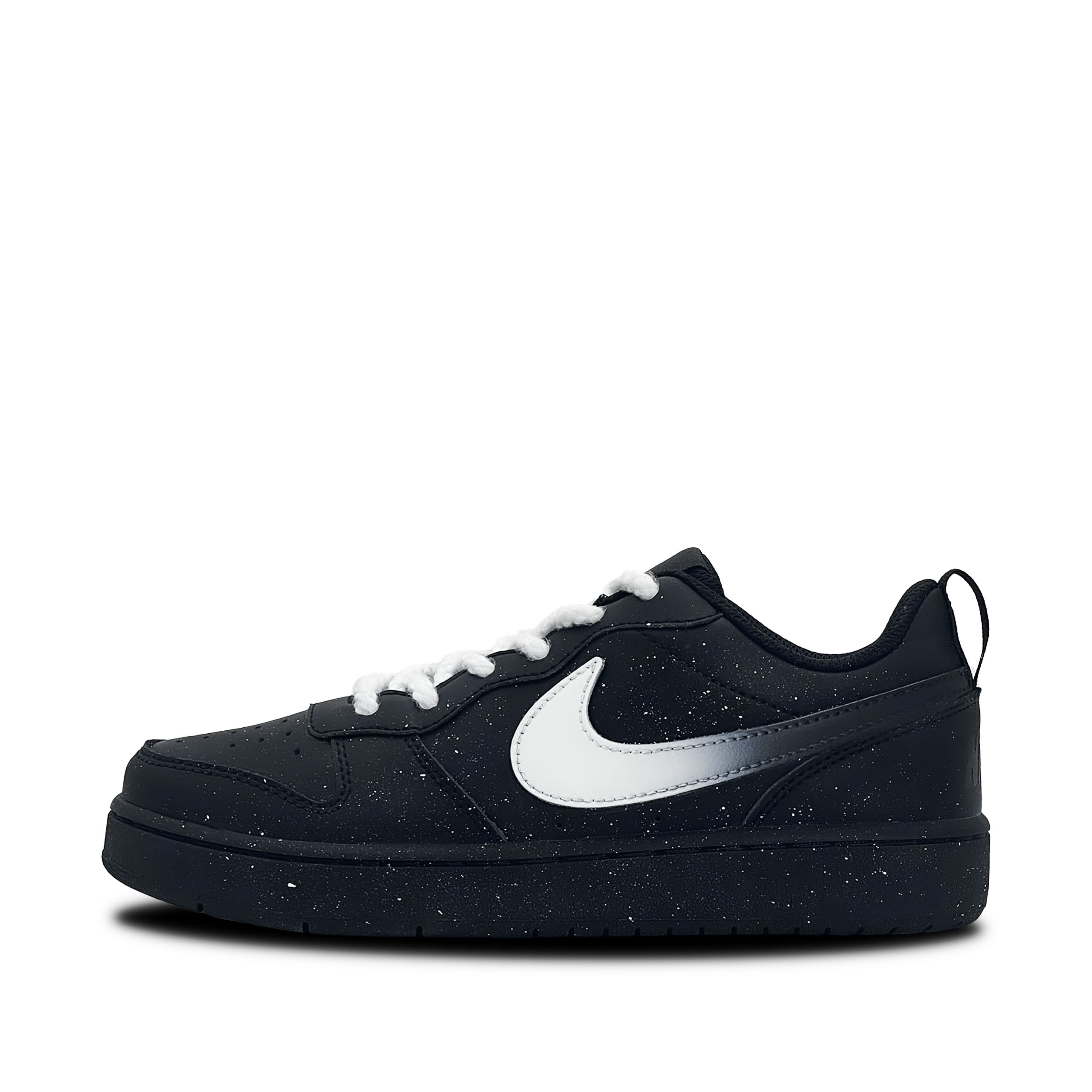 Nike Court Borough Stars нескользящие низкие детские скейтбординг кроссовки Black/White
Nike Court Borough Stars нескользящие низкие детские скейтбординг кроссовки Black/White