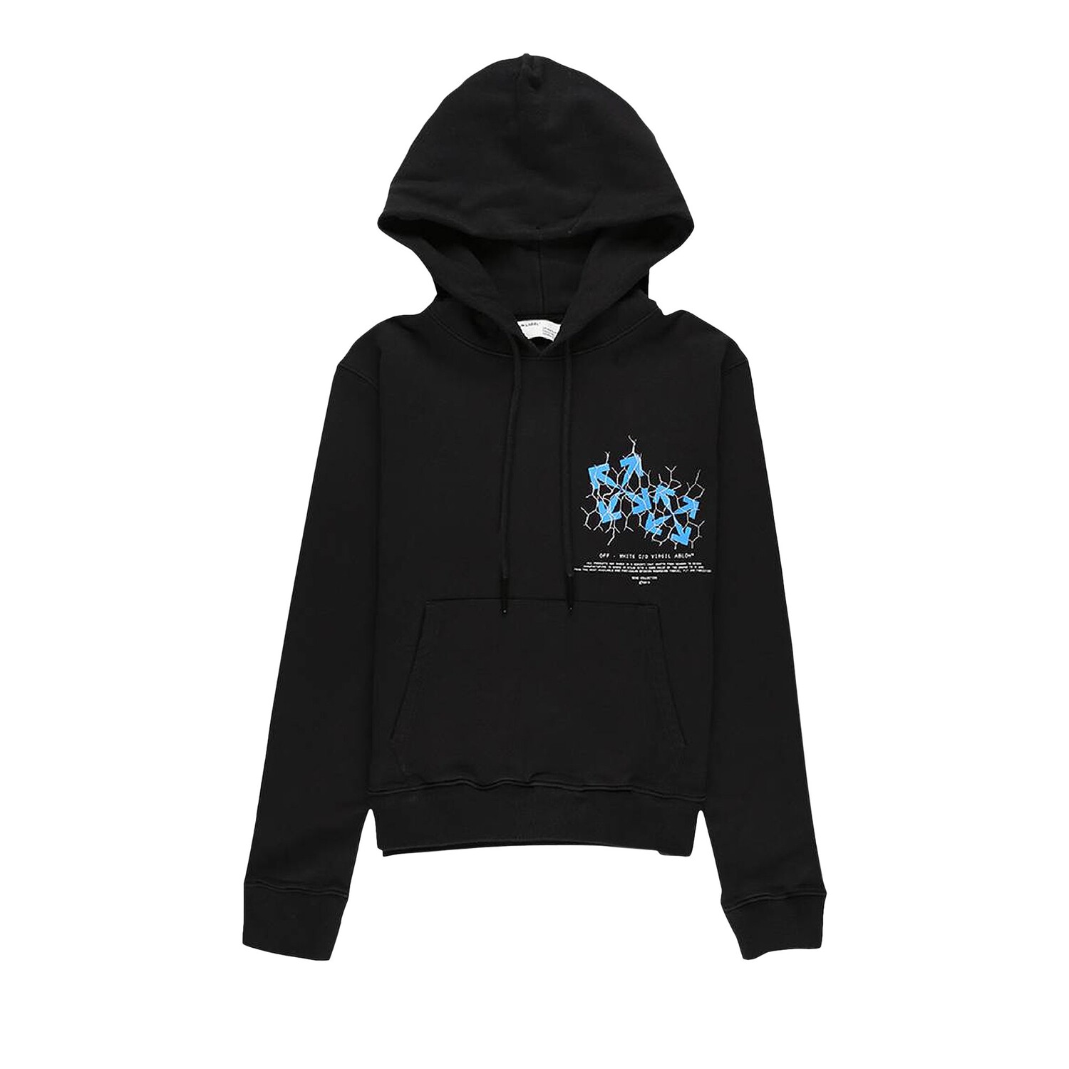 Толстовка Off-White Fence Arrow Черный 
Толстовка Off-White Fence Arrow Черный