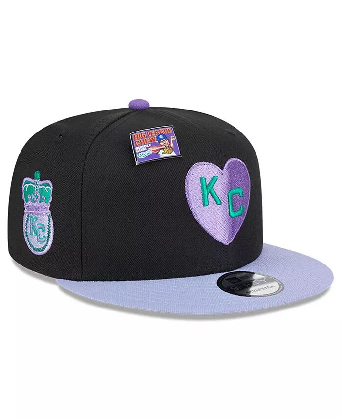 Мужская черно-фиолетовая кепка-кнопка Kansas City Monarchs Grape Big League Chew Flavor Pack 9FIFTY New Era
Мужская черно-фиолетовая кепка-кнопка Kansas City Monarchs Grape Big League Chew Flavor Pack 9FIFTY New Era