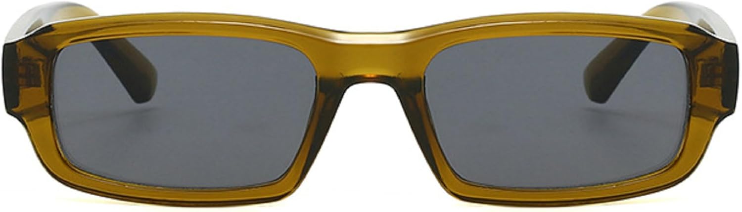 Солнцезащитные очки в стиле ретро прямоугольной формы для женщин, небольшие, модные, в стиле 90-х, узкие, квадратные, с защитой от УФ-излучения UV400 mincl, Green Black
Солнцезащитные очки в стиле ретро прямоугольной формы для женщин, небольшие, модные, в стиле 90-х, узкие, квадратные, с защитой от УФ-излучения UV400 mincl, Green Black