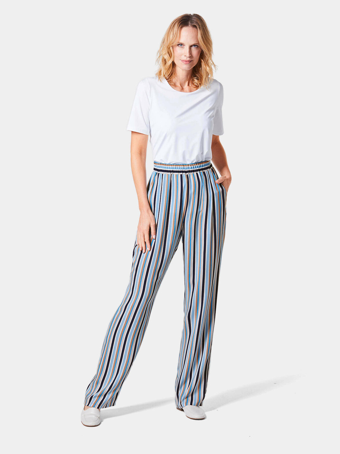 Брюки GOLDNER Palazzo Hose, синий
Брюки GOLDNER Palazzo Hose, синий