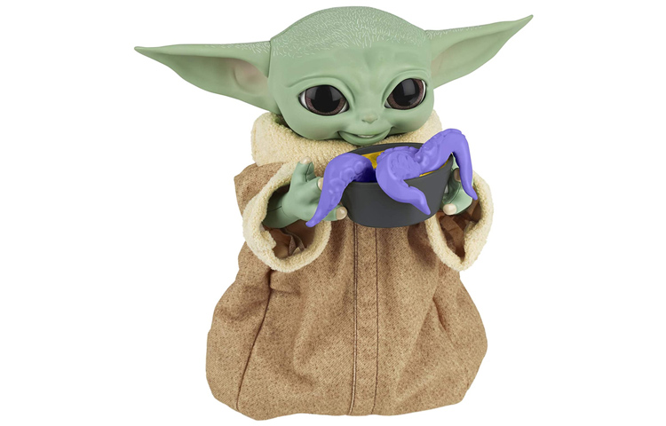 Аниматронная игрушка Грогу из "Звездных войн" для перекуса в галактике, 9,25 дюйма Hasbro, yoda
Аниматронная игрушка Грогу из "Звездных войн" для перекуса в галактике, 9,25 дюйма Hasbro, yoda