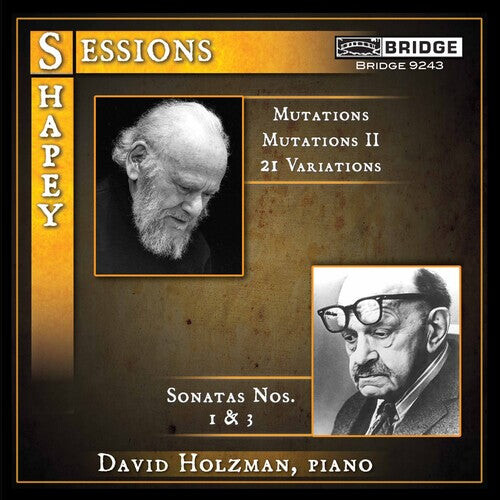 CD диск Sessions / Shapey / Holzman: Piano Music
CD диск Sessions / Shapey / Holzman: Piano Music