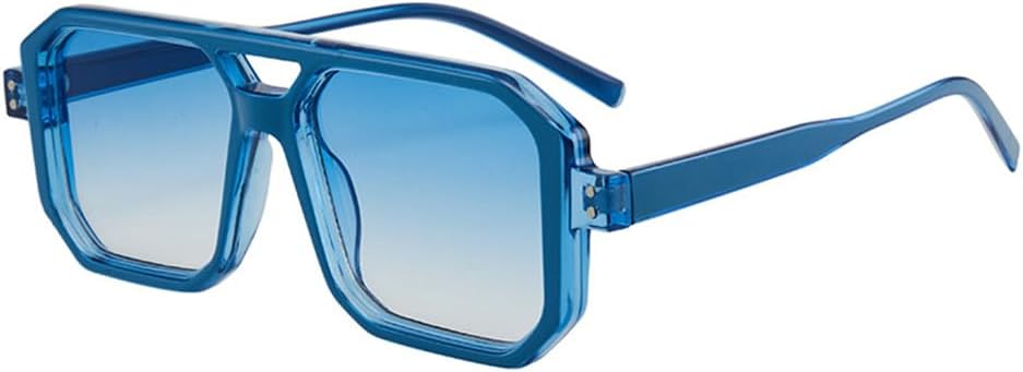 Солнцезащитные очки HYLLE в винтажном квадратном стиле 70-х годов, плоские, авиаторские, классические, ретро, стильные, с защитой от УФ-излучения UV400, для женщин и мужчин, N-blue Frame/Gradient Blue Lens
Солнцезащитные очки HYLLE в винтажном квадратном стиле 70-х годов, плоские, авиаторские, классические, ретро, стильные, с защитой от УФ-излучения UV400, для женщин и мужчин, N-blue Frame/Gradient Blue Lens