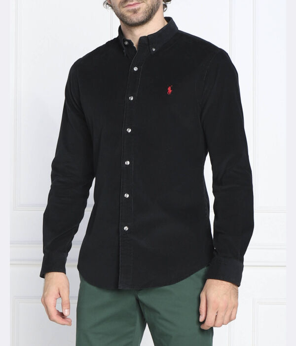 Рубашка мужская Polo Ralph Lauren хлопковая с логотипом, черный
Рубашка мужская Polo Ralph Lauren хлопковая с логотипом, черный