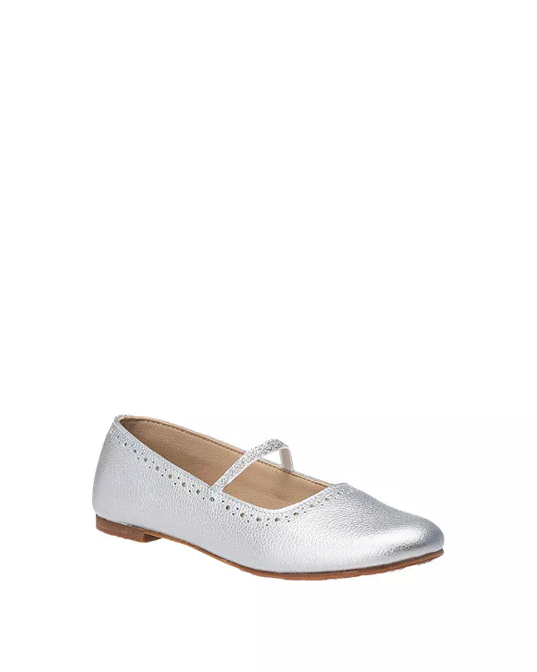 Балетки унисекс Sasha - для малышей, детей постарше. Elephantito, серебряный
Балетки унисекс Sasha - для малышей, детей постарше. Elephantito, серебряный