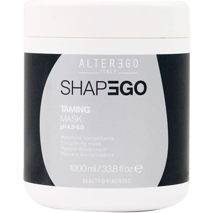 Alterego Shapego Taming Mask 1000 мл - Разглаживающая маска Alter Ego
Alterego Shapego Taming Mask 1000 мл - Разглаживающая маска Alter Ego