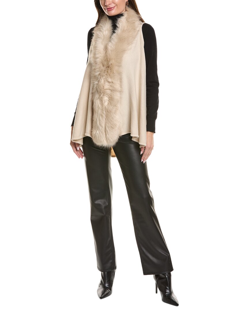 Вязаный жилет Surell Accessories Surell Accessories, белый
Вязаный жилет Surell Accessories Surell Accessories, белый