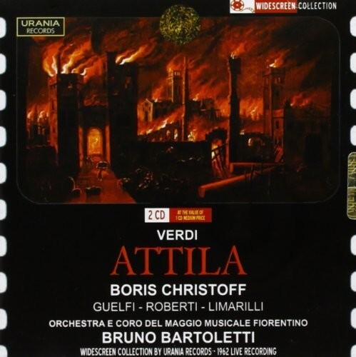 CD диск Christoff / Limarilli / Guelfi: Attila
CD диск Christoff / Limarilli / Guelfi: Attila