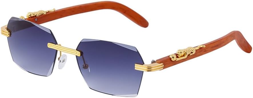 Солнцезащитные очки прямоугольной оправы без дужки для мужчин, деревянная оправа, роскошные квадратные солнцезащитные очки с леопардовым принтом для мужчин LVTFCO, Mtyj139 Grey
Солнцезащитные очки прямоугольной оправы без дужки для мужчин, деревянная оправа, роскошные квадратные солнцезащитные очки с леопардовым принтом для мужчин LVTFCO, Mtyj139 Grey