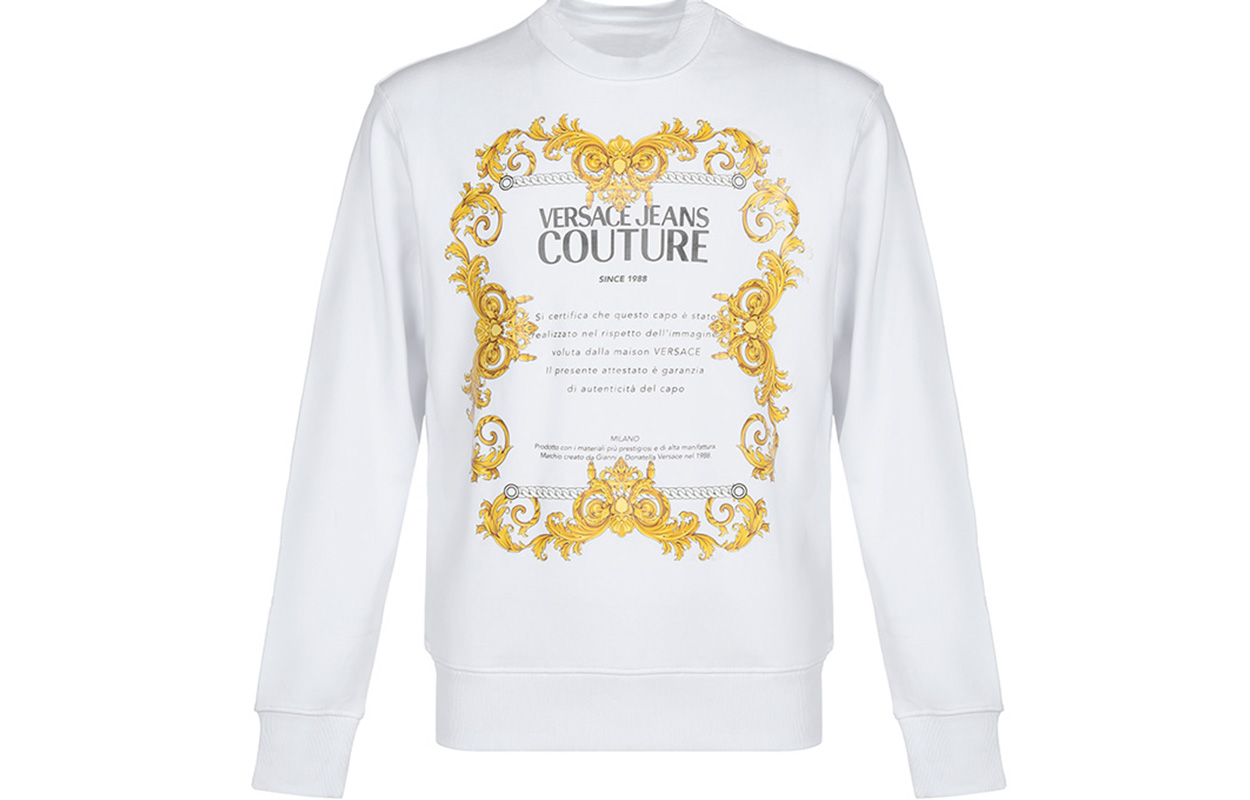 VERSACE JEANS COUTURE Белая толстовка Men's White, Белый, VERSACE JEANS COUTURE Белая толстовка Men's White
VERSACE JEANS COUTURE Белая толстовка Men's White, Белый, VERSACE JEANS COUTURE Белая толстовка Men's White