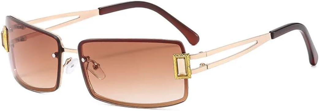 Модные квадратные солнцезащитные очки с бриллиантами для женщин, металлические, роскошные, для мужчин, для активного отдыха, путешествий, улицы, защита от УФ-излучения UV400 TVTBBVV, Gold Gradient Tea
Модные квадратные солнцезащитные очки с бриллиантами для женщин, металлические, роскошные, для мужчин, для активного отдыха, путешествий, улицы, защита от УФ-излучения UV400 TVTBBVV, Gold Gradient Tea