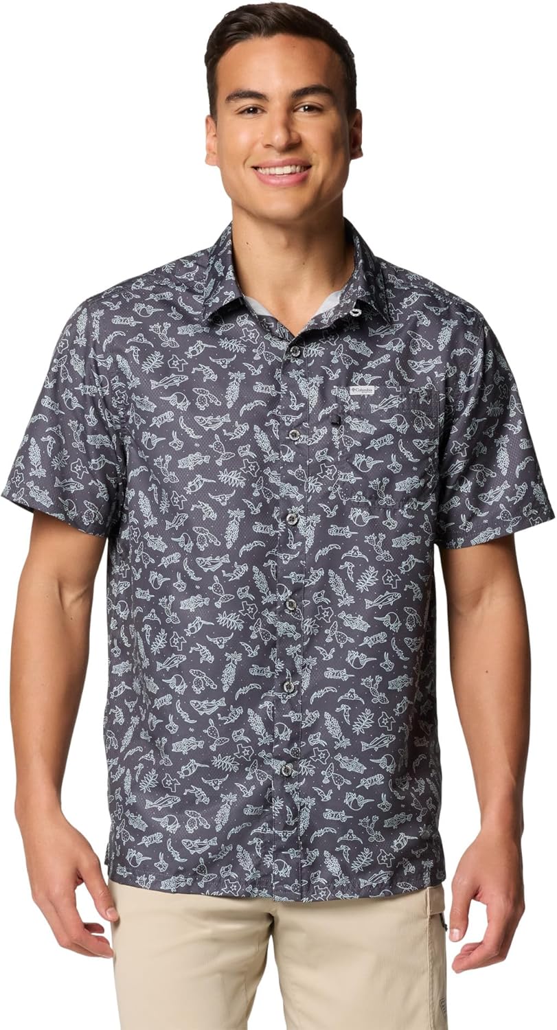 Мужская рубашка Columbia Super Slack Tide Camp с коротким рукавом
Мужская рубашка Columbia Super Slack Tide Camp с коротким рукавом